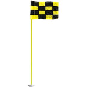 Regulation flagstick, cup & pin flag to use in your backyard or other open space for practice. Use the same products as used by golf courses all over the world and on tour.