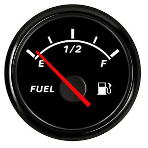 52mm(2") Digital Fuel Level Gauge Universal Fuel Level Meter 0-190 ohm Signal with Backlight for Marine Boat Car Motorcycle