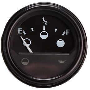 Golf Cart Meter Indicator Battery Meter Fuel Meter Dual-Meter 48V for EZGO RXV 2008-up Gas & Electric Cart, Replacement# 612314 610583 604015 610191