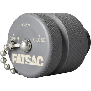 Fat Sac Female Quick Connect W/Chain & Cap W/O-Rings