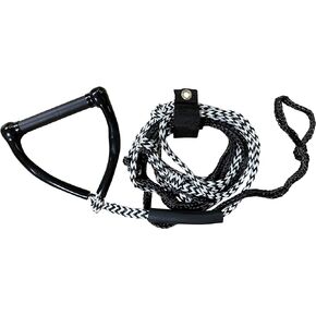 24' Wake Surf Tow Rope with 8" Floating Handle for Safer Wake Surfing