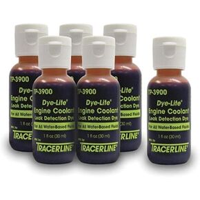 Spectronics Corp / Tracer TP39000601 Engine Coolant Dye 1oz.- Set of 6