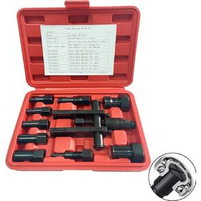 Motorcycle Bearing Puller,Blind Bearing Puller Remover,12pcs Motorcycle Hand Puller, Wheel Bearing Removal Tool, Heavy Duty 8-25mm Wheel Hub Tool Set