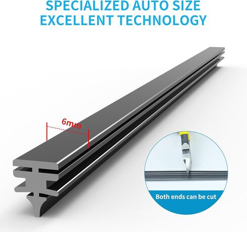 إعادة ملء شفرة الممسحة، إعادة تعبئة ممسحة 28 بوصة 6 مم مناسبة لـ Tesla Y 2020-2023، مناسبة لـ Civic 2022 2023 استبدال المعدات الأصلية ممسحة الزجاج الأمامي عبوات 4 قطع in Kuwait