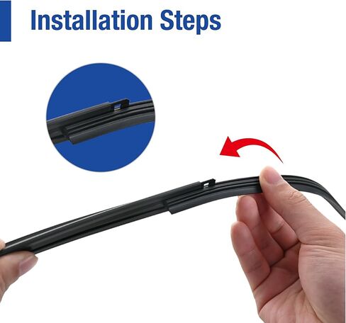 شفرات ممسحة الزجاج الأمامي 32 بوصة 4 عبوات بديلة لسوبارو كروستريك إمبريزا، مازدا CX-5 CX-9، هوندا CRV CR-V والمزيد من السيارات، عبوات شريط مطاطي ممتاز سهلة التركيب in Kuwait