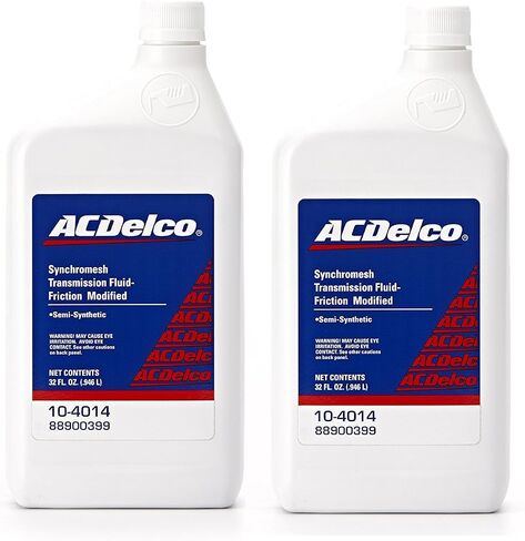 ACDelco GM المعدات الأصلية 10-4014 سائل نقل الحركة المتزامن المعدل بالاحتكاك، 32 أونصة، أبيض، 1 كوارت in Saudi Arabia