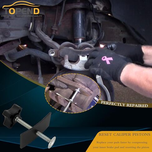 أداة توزيع وسادة الفرامل الدوارة - أداة توزيع وسادة الفرامل شديدة التحمل - أداة توزيع وسادة الفرامل القرصية 25265 لتثبيت الوسادات على معظم السيارات المحلية والمستوردة والشاحنات الخفيفة in Kuwait