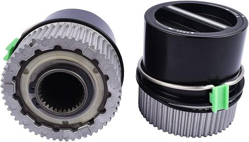 Pair 2 Locking Hubs 4WD Manual Replacement for 2000-2005 Ford Excursion,1999-2004 F-Series 250 350 450 550 Supre Duty & 2001 2002 Lincoln Navigator # 600-204 1C3Z3B396DA in Saudi Arabia