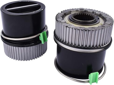 Pair 2 Locking Hubs 4WD Manual Replacement for 2000-2005 Ford Excursion,1999-2004 F-Series 250 350 450 550 Supre Duty & 2001 2002 Lincoln Navigator # 600-204 1C3Z3B396DA in Saudi Arabia