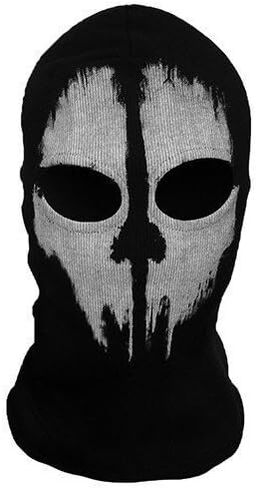 Takashi 2 Hole Balaclava Ghost Skull Face Mask Bike Motorcycle Helmet Hood Ski Sport Neck Face Mask Halloween Horror Call of Duty in Saudi Arabia
