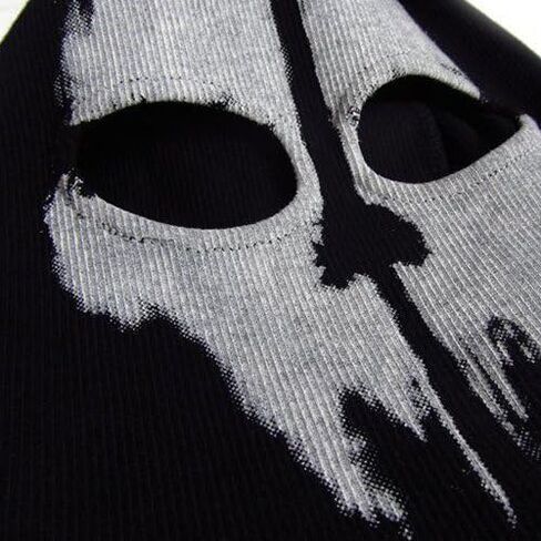 Takashi 2 Hole Balaclava Ghost Skull Face Mask Bike Motorcycle Helmet Hood Ski Sport Neck Face Mask Halloween Horror Call of Duty in Saudi Arabia