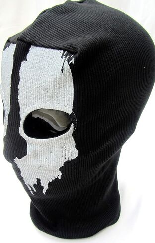 Takashi 2 Hole Balaclava Ghost Skull Face Mask Bike Motorcycle Helmet Hood Ski Sport Neck Face Mask Halloween Horror Call of Duty in Saudi Arabia