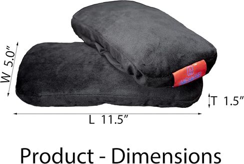 Ergonomic Chair Arm Pads, 11" Latex Foam Arm Covers for Gaming, Office, Computer, and Desk in Saudi Arabia