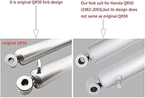 Wai Danie Motorcycles Front Forks Shock Suspension Absorber Leg Compatible with Yamaha PW50 PY50 PEEWEE 50cc PW PY 50 Kids Bike Pit Dirt Bike in Kuwait