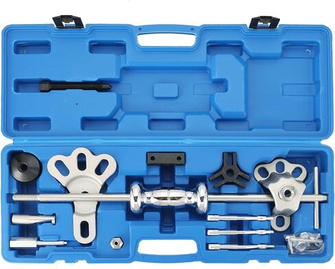 DASBET Slide Hammer Puller Set 19PCS Wheel Bearing Removal Tool w/Slide Hammer Attachments – Wheel Hub Puller Dent Repair Kit in Saudi Arabia