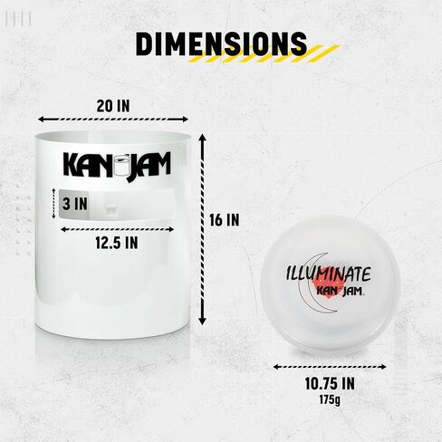 Kan Jam Disc Toss Game - American Made Outdoor Game for The Backyard, Beach, Park, Tailgates - Original, Illuminate, Pro, Travel Edition, and Carry Bag Only in Kuwait