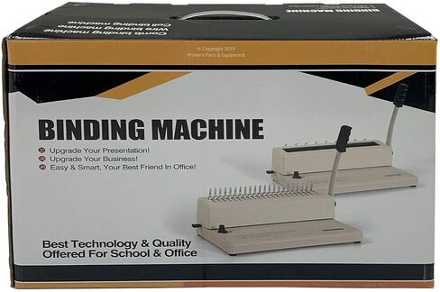 Coilbind S-15 with Electric Coil Inserter Manual Coil Punch & Binding Machine Pitch 4:1 in Saudi Arabia