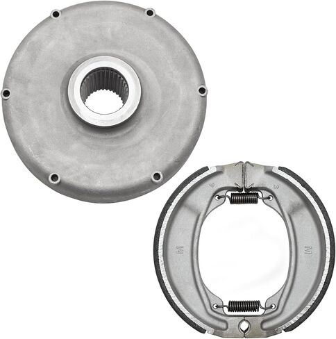 Rear Brake Drum Hub And Brake Shoes for Honda Recon 250 TRX250TE/TRX250TM 1997-2023 in Saudi Arabia