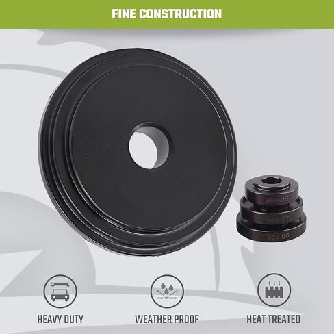 SAWSAVVY Wheel Bearing Press Kit for Front Wheel Drive Bearing Removal & Installation, 24pc Wheel Bearing Puller Tool Set with Sliding Screws Universal Bushings Sleeves Storage Case in Kuwait