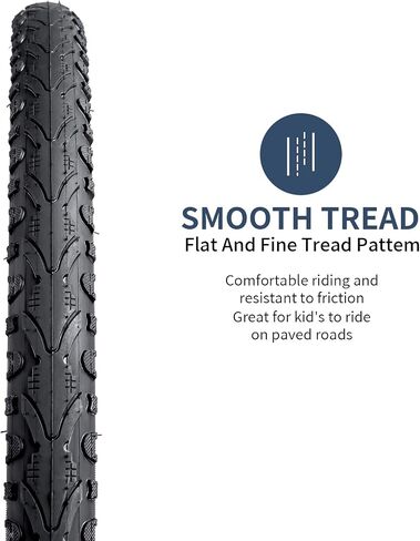 YunSCM 24" Bike Tires 24x1.75/47-507and 24" Bike Tubes Schrader Valve with 2 Rim Strips Compatible with 24 x 1.65 24x1.70 24 x 1.75 24 x 1.80 Bike/Bicycle Tires and Tubes (AK-935) in Saudi Arabia