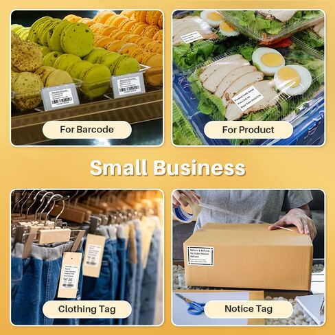 Phomemo M120 Label Maker- Barcode Printer Bluetooth Thermal Label Machine 2 Inch 50mm for Retail, QR Code, Small Business, Compatible with Android, iOS & PC, Black in Saudi Arabia