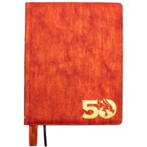 Ultra PRO - 50th Anniversary Book Cover for Dungeons & Dragons, Premium Protector, Player Gifts, Role-Playing Game, Fantasy Gaming, Collectible Items, Book Accessories, Gamer Ideas, Memorabilia