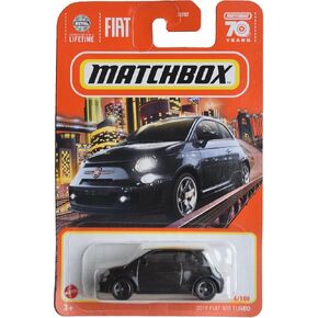Matchbox 2019 Fiat 500 Turbo, Black 16/100