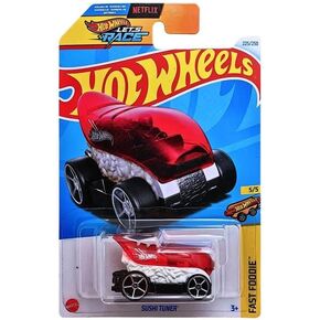 Hot Wheels Sushi Tuner (Red/White) Fast Foodie 5/5