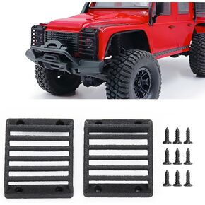 MOHERO 2Pcs RC Headlight Guard Nylon Front Light Cover Grille for 1/18 TRX4M Defender RC Car Upgrade Part