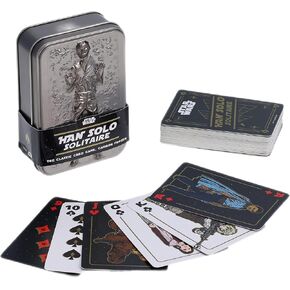 Ridley's Games Star Wars: Han Solo Solitaire | The Classic Card Game, Carbon Frozen