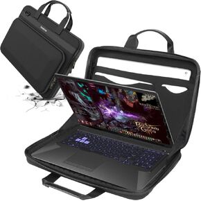 حافظة Smatree شديدة التحمل متوافقة مع Alienware m18/m18 R2، من أجل Acer Predator Helios 18/Neo 18، من أجل MSI Titan 18 HX/Raider 18 HX، من أجل ASUS ROG Strix SCAR 18/G18 2024، من أجل الكمبيوتر المحمول HP OMEN 17