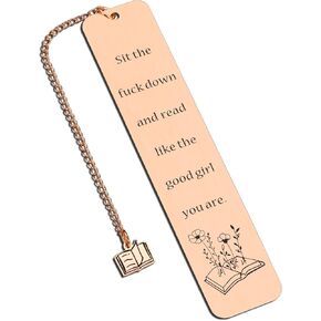 Book Stuff for Book Lovers Funny Book Marker for Women Smutty Bookmark for Women Stocking Stuffers for Teen Girls Book Reader Gift for Book Fan Christmas Birthday Gift for Bookaholic Bookish