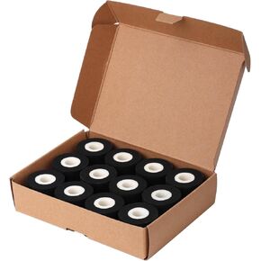 Solid Lnk Roll Hot Stamp Coder for 380 Coding Sealing Machine 24pcs (Black, 36 * 16mm)