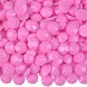 Blinginbox 1500PCS 5MM Resin Flatback Rhinestones,Solid Macaron Blue Purple Candy Color Resin Rhinestones Jelly Rhinestones Gems for DIY Crafts Mugs Bottles Tumblers Clothes Makeup Nail