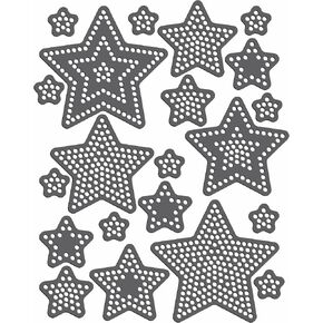 Rhinestone Genie Stars Variety - Magnetic Rhinestone Template Set