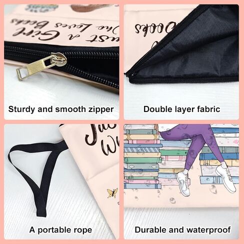 1pc Floral Pattern Book Covers 13.4x9.45 inches Polyester Book Sleeve Book Protectors with Zipper and Front Pocket for Students Teachers and Book Lovers in Saudi Arabia