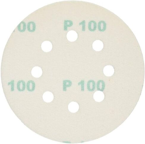 DEWALT DW4314 5-Inch 8 Hole 220 Grit Hook and Loop Random Orbit Sandpaper (25-Pack) in Saudi Arabia