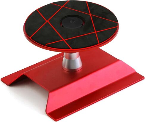 REDSPIDER RC Car Work Stand Aluminum Repair Workstation 360 Degree for for 1/8 1/10 1/12 Scale Cars Trucks Buggies (Red) in Saudi Arabia