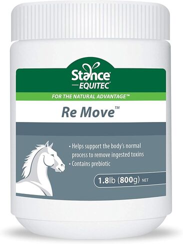 Stance Equitec Re Move - مكملات الحصان التي تدعم عملية الجسم الطبيعية لإزالة السموم المبتلعة، تحتوي على البروبيوتيك - 1.8 رطل in Saudi Arabia