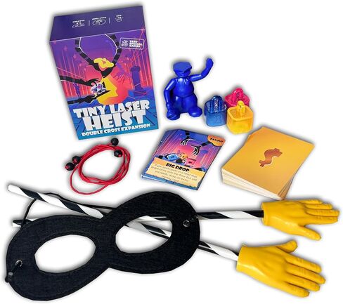 Tiny Laser Heist - A Hilariously Awkward 3D Heist Game, Base + Expansion Pack, 3+ Players, Every Round is a Mini Escape Room in Saudi Arabia