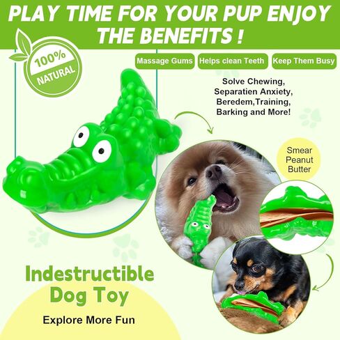 ألعاب للكلاب للمضغ العدواني - ألعاب للكلاب قوية ومتينة - ألعاب مضغ للكلاب للمضغين العدوانيين - عظام كلب غير قابلة للتدمير للكلاب المتوسطة والكبيرة، ألعاب للكلاب لإبقائها مشغولة (وردي) in Kuwait