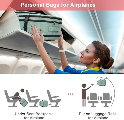 BAGLHER Travel Backpack Carry on Flight Approved with USB Charging Port, Laptop and Shoe Compartment, Travel Backpack for Airplane Travel, Work, College, Business, Grey in Saudi Arabia