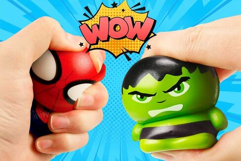 JA-RU Marvel Avengers & Spiderman Foam Balls for Kids (3 Squishy Toy) Superhero Stress Balls. Stress Relief Therapy Squeeze Ball. Bulk Gifts & Classroom Prizes. ABC-6811-3 in Saudi Arabia