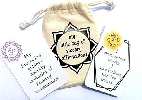 16pcs Funny Affirmation Card Gift - Positivity Affirmation Cards | Daily Affirmation Cards Motivational Phrase | Affirmation Cards Set | Positive Affirmations Cards | Birthday Cards for self Friends in Saudi Arabia