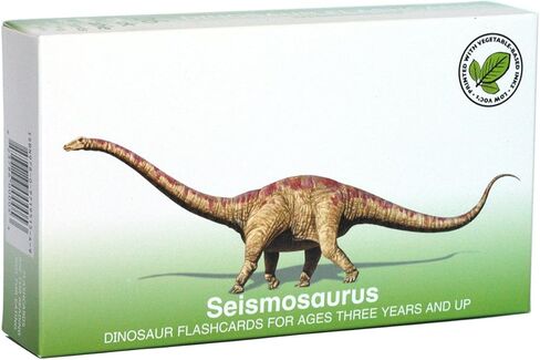Dinosaur Flash Cards with Fun Facts and Pronunciation Keys for Each Dinosaur in Saudi Arabia