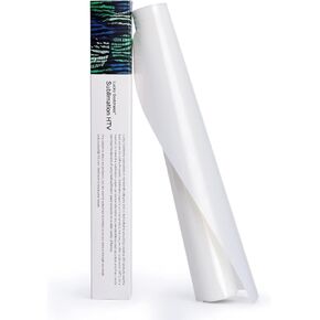 Clear htv Vinyl for Sublimation,Matte Sublimation Vinyl for Light Colored Fabrics Cotton, Long Lasting Bright Colors Non-Fading Sublimation HTV