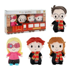 KIDS PREFERRED Harry Potter Toys Ron Weasley Hermione Granger Luna Lovegood, Hogwarts Harry Potter Plush Set, Harry Potter Stuffed Animal Collection