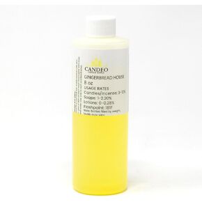 زيت عطري لبيت الزنجبيل (زجاجة 8 أونصة) | صناعة الشموع، صناعة الصابون، بخاخات الغرف، قنابل الاستحمام، اللوشن، معطرات السيارات، ذوبان الشمع | كانديو لتوريد الشموع | خالٍ من الفثالات ومتوافق مع 65