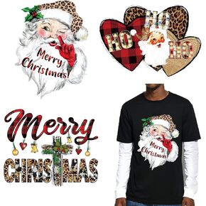 Black Girl Iron on Decals for Clothing, 3Sheets Black Girl Design Heat Transfer Vinyl Stickers Xmas Iron on Patches Appliques Cool Girl Xmas Iron on Stickers for T-Shirt Clothing Bag DIY Decorations