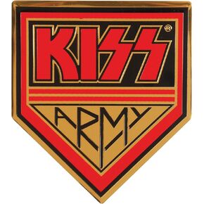 C&D Visionary Kiss Army Gold Metal Sticker (S-7655-M)